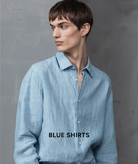 Blue Shirts for Men